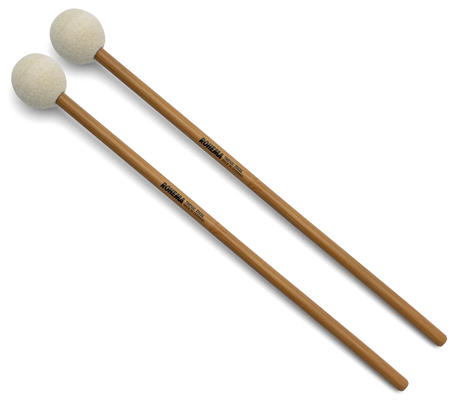 ET436 - Baguettes Timbales Timpani Feutre 40mm Hard