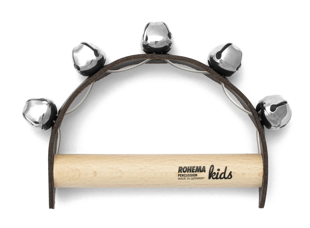 Poignée Cuir 5 Grelots - Medium - 1+