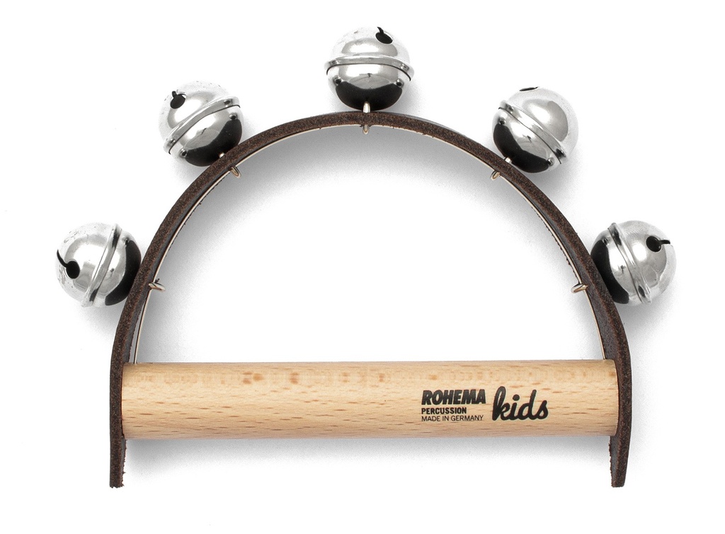 Poignée Cuir 5 Grelots - Aigu - 1+