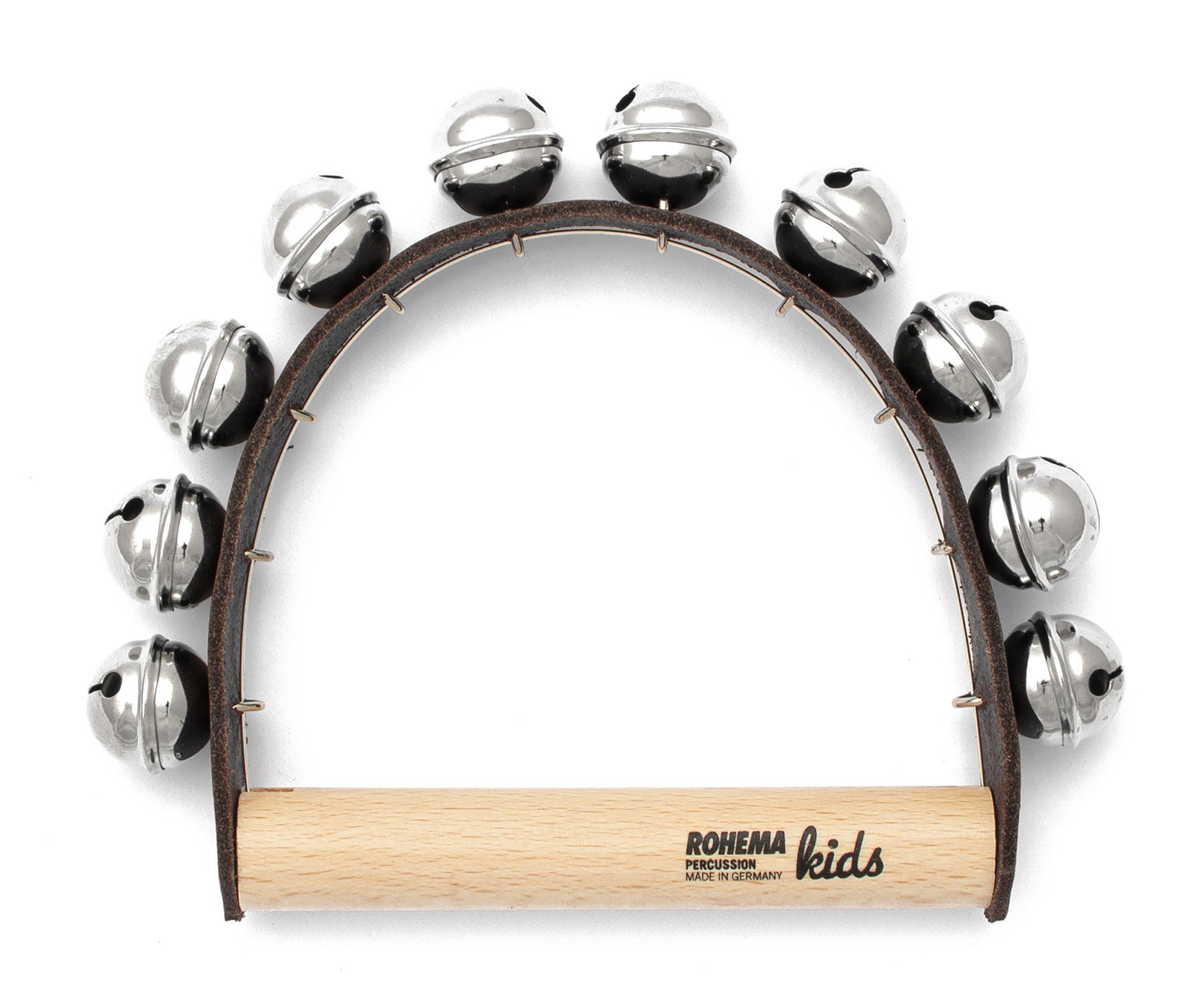 Poignée Cuir 10 Grelots - Aigu - 1+