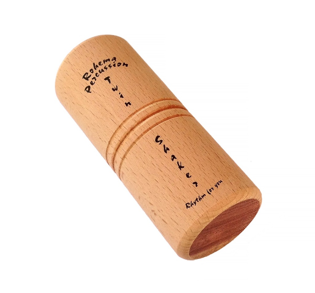 Twin Shaker Medium Hetre/Bubinga