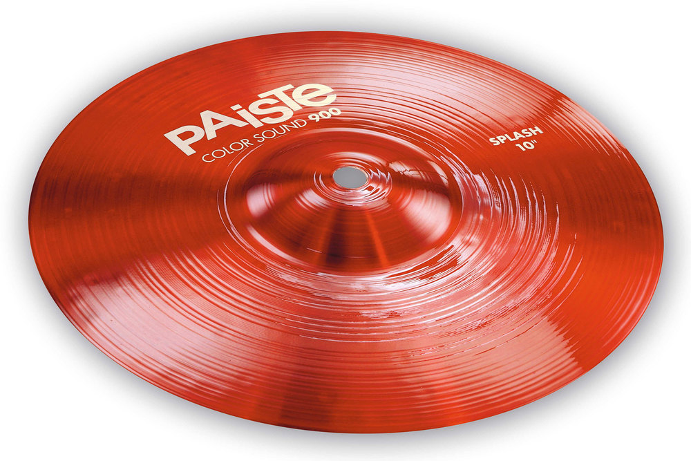 Cymbales Splash 900 Serie Color Sound Red