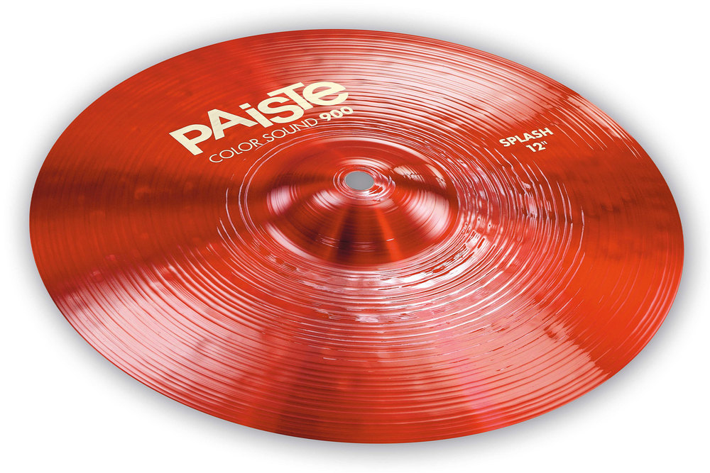 Cymbales Splash 900 Serie Color Sound Red
