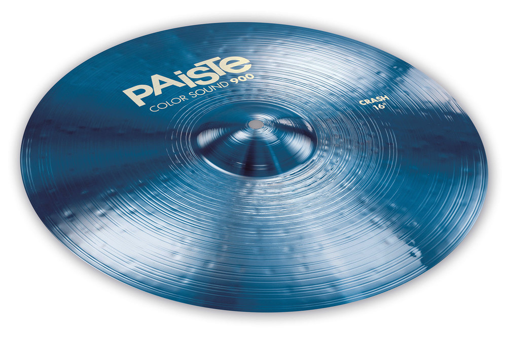 Cymbales Crash 900 Serie Color Sound Blue