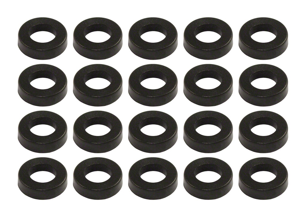 CB-B - Rondelle Nylon pour Tirant - Noire(x20)