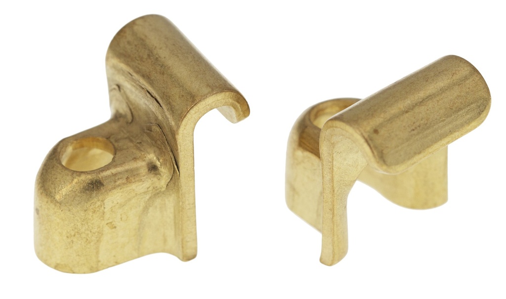 DC27RA - Crochet Cercle HNF45 Laiton Brut (x2)