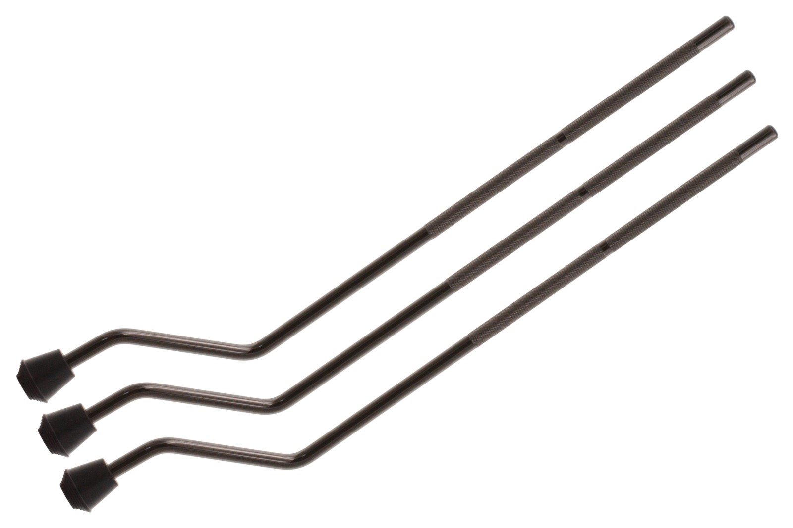 FTL1-540-105-BK - Pieds Tom Basse Noir 540mm - Ø10.5mm (x3)