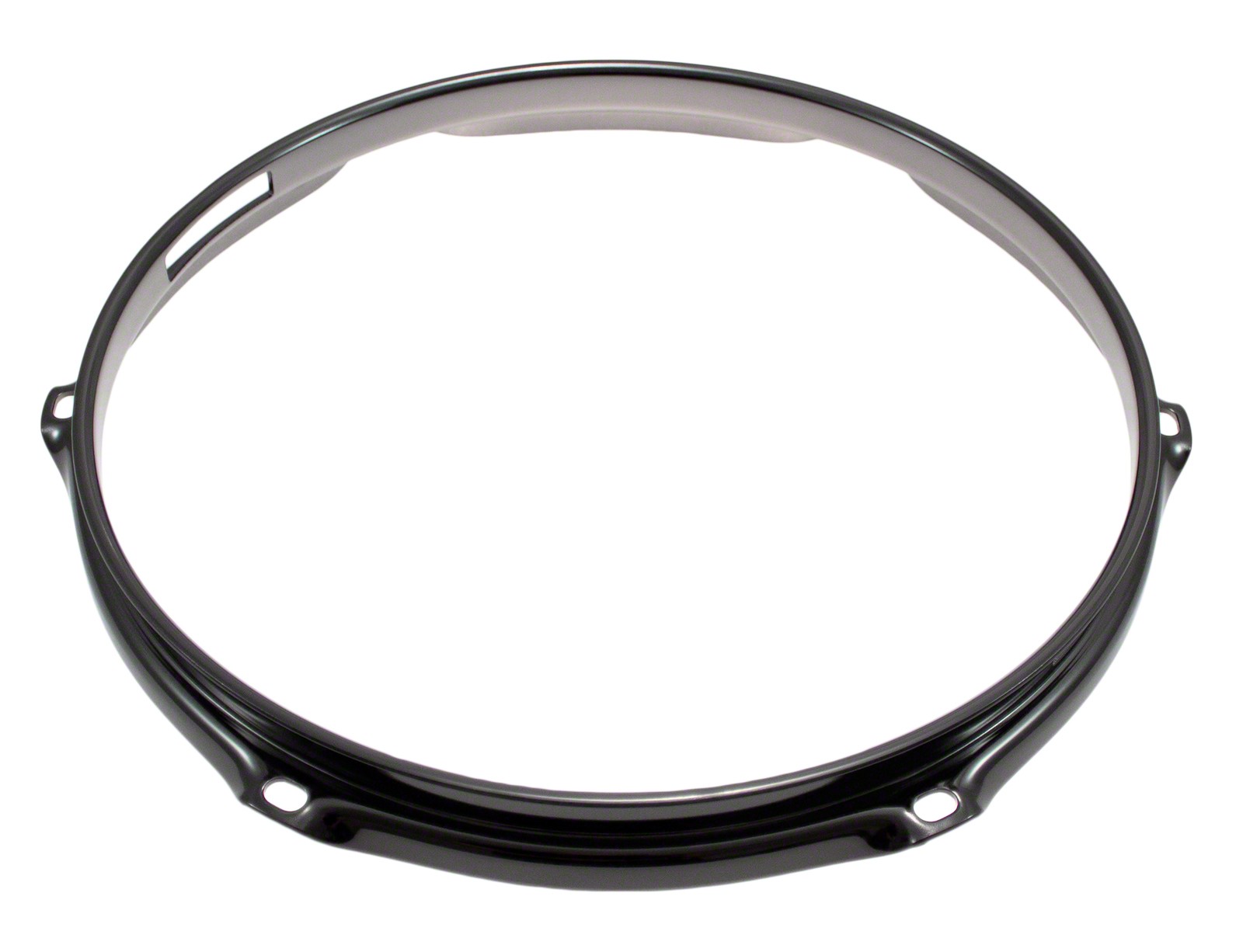 H23-10-6SBK - Cercle 10" 6 Tirants Timbre Noir Super Triple Flange 2.3mm