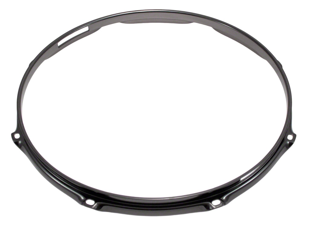 H23-15-8SBK - Cercle 15" 8 Tirants Timbre Noir Super Triple Flange 2.3mm
