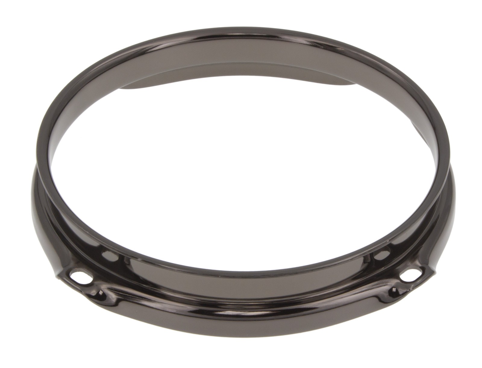 H23-6-4BK - Cercle 6" 4 Tirants Noir Super Triple Flange 2.3mm