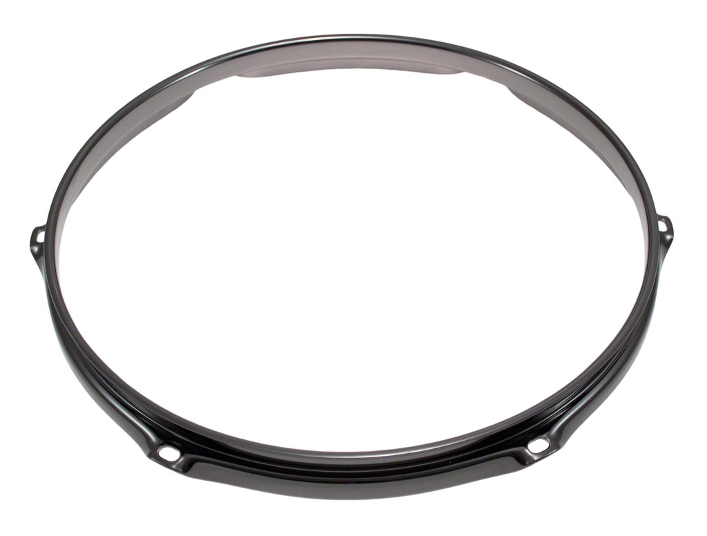 H30-13-6BK - Cercle 13" 6 Tirants Noir Super Triple Flange 3.0mm
