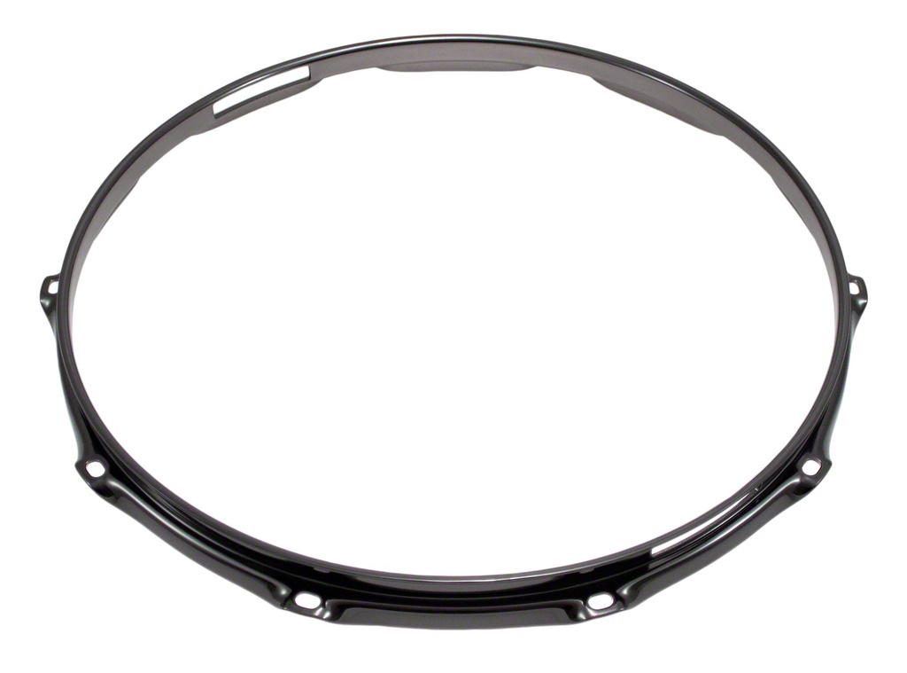 H30-14-10SBK - Cercle 14" 10 Tirants Timbre Noir Super Triple Flange 3.0mm