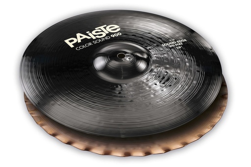 [870.465.1] Cymbales Charleston 900 Serie Color Sound Black