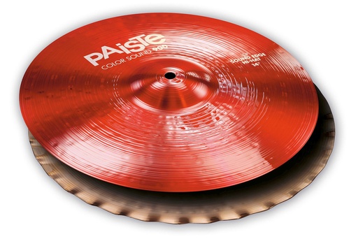 [870.465.2] Cymbales Charleston 900 Serie Color Sound Red