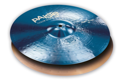 [870.474.3] Cymbales Charleston 900 Serie Color Sound Blue