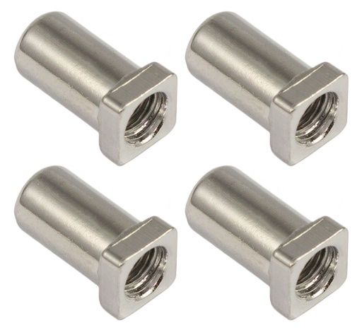 [SD-SN-SQ-15B] SN-SQ-15B - Cheminée 15mm Tête Carrée - Laiton (x4)