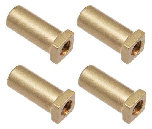 [SD-SN-SQ-20RL] SN-SQ-20RL - Cheminée 20mm Tête Carrée - Laiton Laqué (x4)