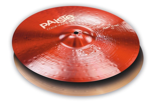 [870.475.2] Cymbales Charleston 900 Serie Color Sound Red
