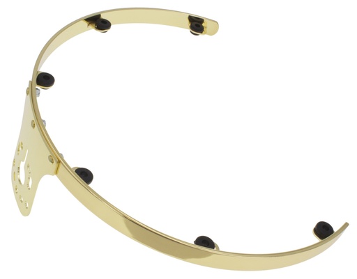 [SD-SPT-UN-14-8-BR] SPT-UN-14-8-BR - Rims / Suspension Tom 14" 8 Tirants Doré - Plaque Universelle