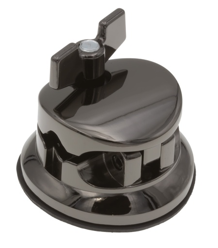 [SD-TB10BK] TB10BK - Coquille Ronde Deluxe Support Tom / Tom Basse Noir 50mm (x1)