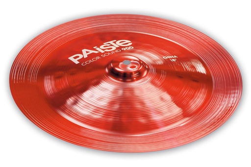 [870.486.2] Cymbales China 900 Serie Color Sound Red
