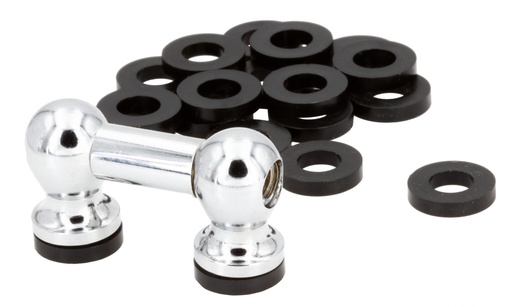 [SD-TL-GS24N] TL-GS24N - Rondelle Nylon 2.4mm Réhausseur Isolant Coquille (x20)