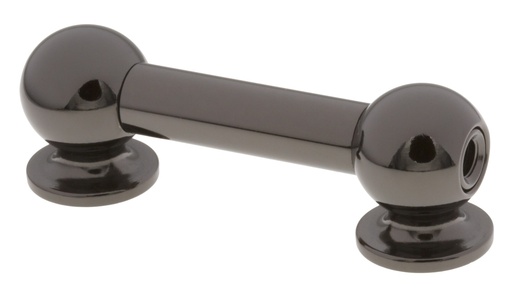 [SD-TL13D51-BK] TL13D51-BK - Coquille Tube - 51mm - Noir - Double Tirant (x1)