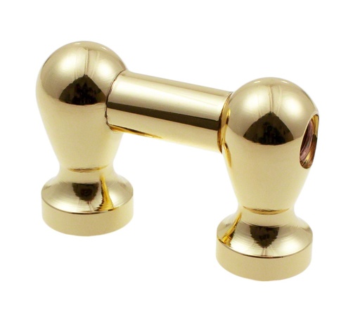 [SD-TL1S25B-BR] TL1S25B-BR - Coquille Tube Grosse Caisse - 25mm - Doré - Mono Tirant (x1)