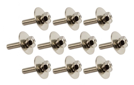 [SD-WSC4-14] WSC4-14 - M4 14mm - Vis Intérieure d'Accastillage pour Fût Bois (x10)