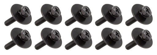 [SD-WSC4-16BK] WSC4-16BK - M4 16mm Noir - Vis Intérieure d'Accastillage pour Fût Bois (x10)