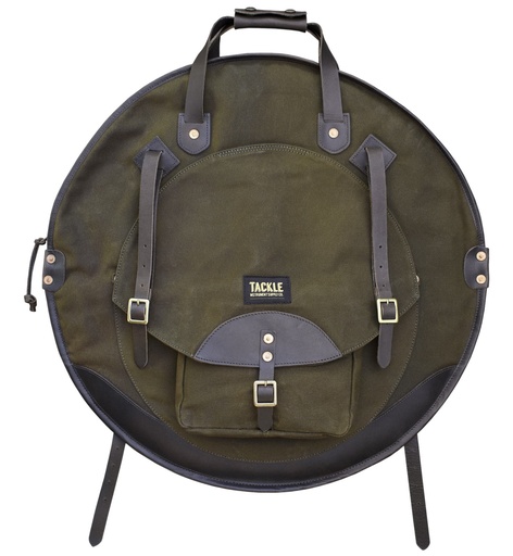 [TKL-BPCB-FGB24] Sac Cymbales 24" Sac à Dos - Vert/Marron Foncé