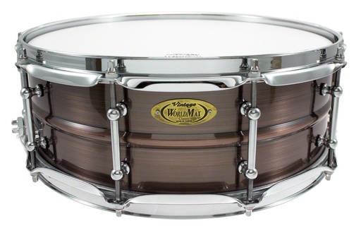 [WMA-BKR-5014SH] BKR-5014SH - Caisse Claire Black Dawg 14" x 5" - Fût Laiton Brushed Red Copper