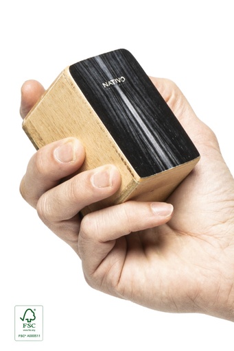 [NATI-SHK-BK] Mini cajon shaker, panneau avant noir