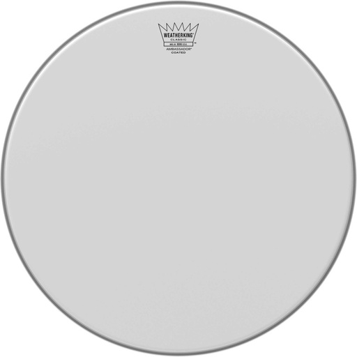 [CL-0116-BA] Peau de frappe Ambassador sablée de 16" pour batterie vintage ou personnalisée (Classic Fit)