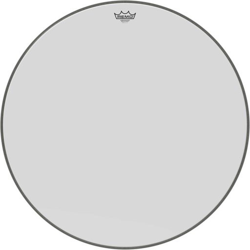 [BR-1228-00] Peau Ambassador blanc lisse 28" pour Grosse caisse