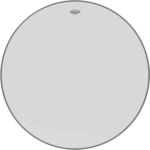 [BR-1236-00] Peau Ambassador blanc lisse 36" pour Grosse caisse