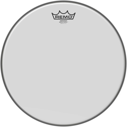 [BE-0213-00] Peau Emperor blanc lisse 13" pour Tom/ Caisse claire