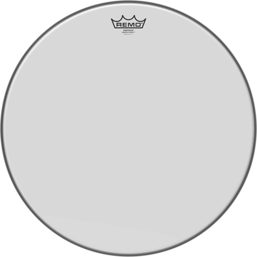 [BE-0218-00] Peau Emperor blanc lisse 18" pour Tom sur pieds