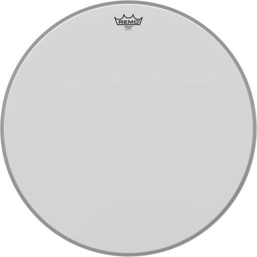 [BB-1222-00] Peau Emperor blanc lisse 22" pour grosse caisse