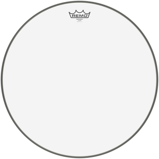 [BE-0318-00] Peau Emperor Transparente 18" pour Tom sur pieds