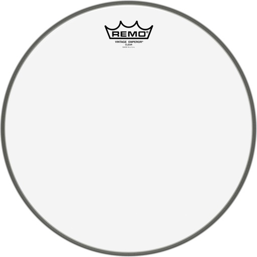 [VE-0313-00] Peau Vintage Emperor transparente 13" pour tom/caisse claire
