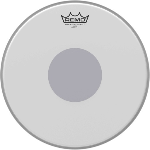 [CX-0113-10] Peau Control Sound 13" pour tom/caisse claire avec rond noir en-dessous