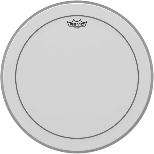 [PS-1118-00] Peau Pinstripe sablée 18" pour Grosse caisse