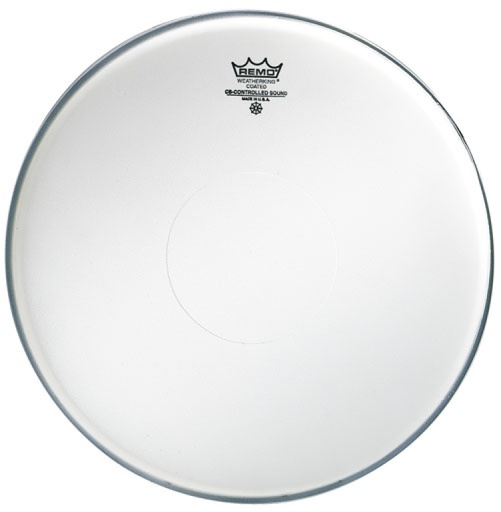 [CS-0114-22] Peau CS sablée 14" + rond sablé au-dessus pour Caisse claire