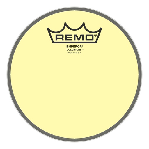 [BE-0306-CT-YE] Peau de frappe Emperor Colortone, jaune, 6"