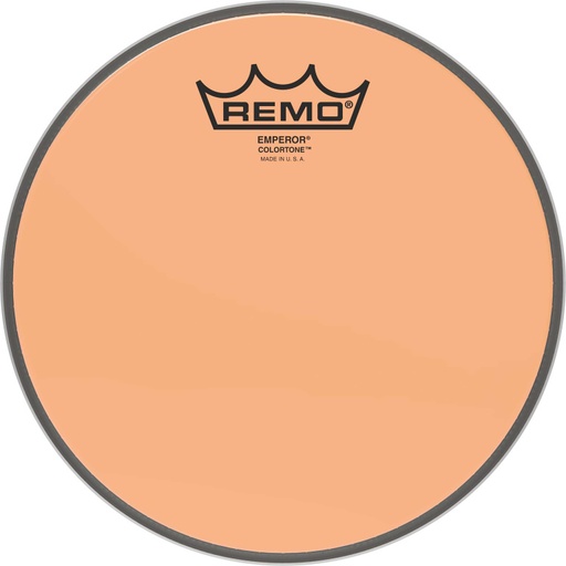 [BE-0308-CT-OG] Peau de frappe Emperor Colortone, orange, 8"