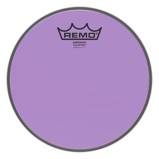 [BE-0308-CT-PU] Peau de frappe Emperor Colortone, violet, 8"