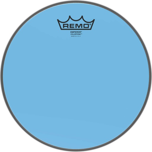 [BE-0310-CT-BU] Peau de frappe Emperor Colortone, bleu, 10"