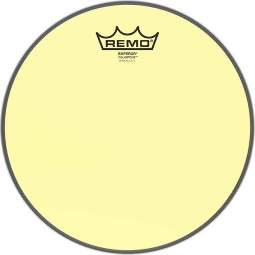 [BE-0310-CT-YE] Peau de frappe Emperor Colortone, jaune, 10"
