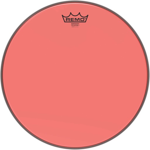 [BE-0314-CT-RD] Peau de frappe Emperor Colortone, rouge, 14"